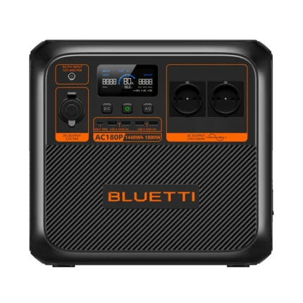 【AAE】BLUETTI AC180P Tragbare Powerstation | 1800 W 1440 Wh